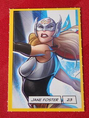 Loblaws Marvel Stickers - 23 Jane Foster - MAKE A BUNDLE!!
